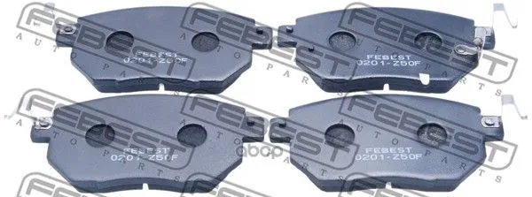 Колодки Тормозные | Перед Прав/Лев | Nissan Murano Z50 2002.09-2007.10 [Ca] Febest арт. 0201Z50F