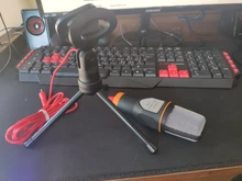 Micrófono de condensador de 3,5mm, micrófono estéreo para el hogar, trípode de escritorio para PC, YouTube, vídeo, Skype, chat, juegos, grabación de Podcast