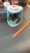 Sacapuntas eléctrico con Interruptor táctil, sacapuntas de 6-8mm, para la escuela, la Oficina y el hogar, papelería