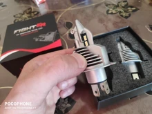 Eurs luchador Foco H4 bombillas Led coche/Faro motocicleta 72W 12V 24V 6000K Super Led H4 bombillas de faro delantero de coche lampada Led H4 8000LM