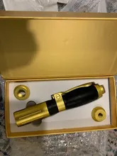 Pluma de ácido hialurónico de alta presión 2 en 1, metal de alta densidad para inyección de labios antiarrugas, pistola de hialurón, atomizador