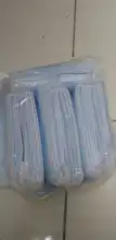Mascarillas desechables de tela no tejida, 3 capas con filtro, transpirable, entrega rápida