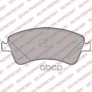 Колодки Передние Toyota Auris(E15), Avensis(T27), Verso(R2) Lp2104 Delphi арт. LP2104