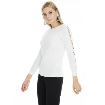 

Fashion Friends Handles Detailed Bluz WOMEN BLOUSE 9 K0726