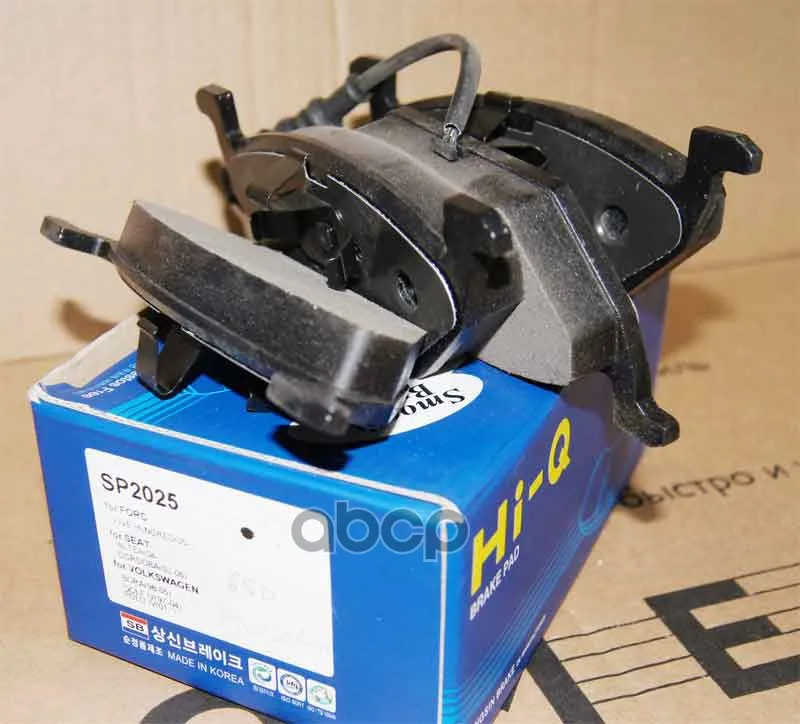 Колодки Тормозные Audi A3 03/Vw G4/G5/Skoda Octavia 1.4/1.6/1.9d Передние Sangsin Brake Sp2025 Sangsin brake арт. SP2025