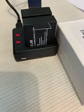 Disparar puerto dual cargador de batería con 2 uds batería de 900mAh para la cámara Sjcam M10 Sj4000 Sj5000 Sj 5000 Cámara de Acción Sj9000 accesorio