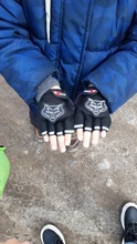 Guantes de ciclismo para niños, antideslizantes, transpirables, medio dedo, para ciclismo deportivo, NOV99