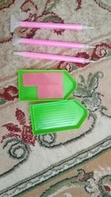 Multi-función de herramientas de pintura de manualidades de diamantes Kits punto de pintura de bordado accesorios punto perforadora adhesiva pluma conjunto de herramientas