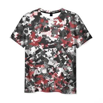 

Men's T-shirt 3D city camouflage