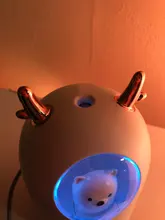 Humidificador ultrasónico con USB para el hogar, difusor de aceites aromáticos, lámpara LED de Color romántico, 300ml