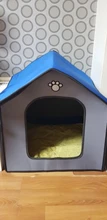 Dog-Bed Pet-House Dog Kennel Outdoor Waterproof Portable Small Chew Soft Medium Pet-Sleeping-Mat