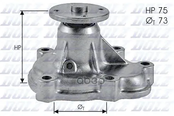 Насос Водяной Opel Astra/Vectra/Corsa/Combo 1.7d/Td 94- Dolz арт. O143