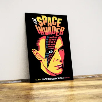 

David Bowie - Metal Poster