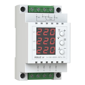 

Three phase voltage relay rbuz 3F * for voltage monitoring in three phase Network