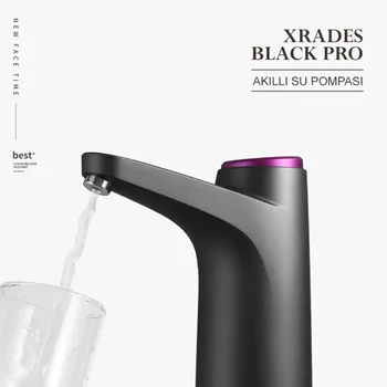 

Pro Functional Home Gadgets Water Bottle Pump Mini Barreled Fast Shipping Electric USB Charge Automatic Portable Water Dispenser