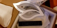 Modern LED Chandelier Light Bedroom Living-Room Ceiling Remote-Control-Function 