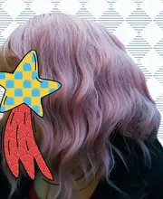 Pink Bob Wigs Hair-Wig Bangs Natural Medium-Length Women Cute with Cosplay for Synthetic