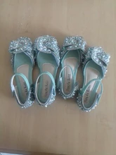 Verano de las muchachas del bebé sandalias niños, sandalias de bebé niños resbalón en perlas de cristal princesa individual zapatos romanos zapatos tamaño 21-36