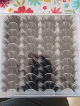 SEXYSHEEP-pestañas postizas de visón 3D, pestañas largas y esponjosas hechas a mano, Kit de maquillaje de extensión de ojos Natural, 5/8/12/20 pares