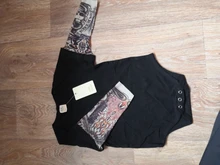 Pelele para recién nacido de 3 a 36 meses, niño pequeño, niño pequeño, niña, ropa con estampado de tatuajes de manga larga, monos