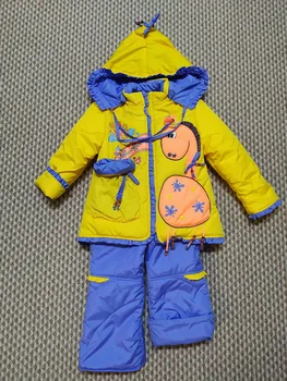 

179-1 set for girl yellow giraffe (80-128) (104)