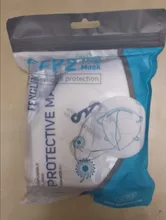 Mascarilla facial FFP2 con filtro KN95, máscara antipolvo para la boca, 100 uds., envío desde españa