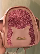 Mochila pequeña para niña, bolso de hombro con lentejuelas brillantes, Mini mochila multifunción para Niña y Adolescente, 2020