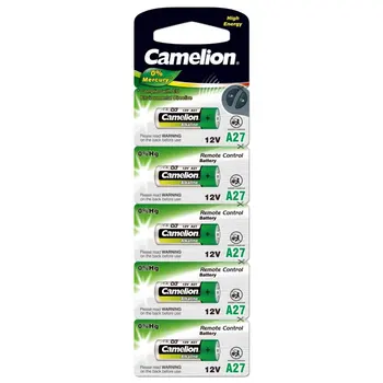

Camelion battery LR27A A27 MN27 for Blister 5uds remote control.