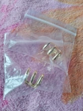 Pendientes de Clip para mujer, joyería Punk Rock sin piercing, aretes de oro, regalo bonito, novedad de 2020