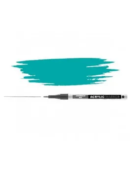

MARKER ACRYLIC AMSTERDAM TIPPED 1-2 MM TURQUOISE GREEN COLOR