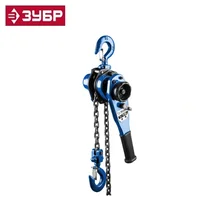 43090-1_z01 Таль цепная ЗУБР "ПРОФЕССИОНАЛ" рычажная, 1т/1,5м