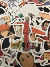 10 50 100 unids/pack Japón Anime de dibujos animados Anime tee pegatinas estética portátil bicicleta guitarra Skateboard impermeable adhesivo