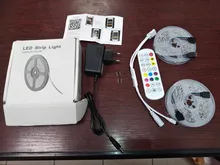 Led Ribbon Led-Strip-Lights Flexible Tape Phone-Bluetooth-App 5050 Waterproof RGB DC