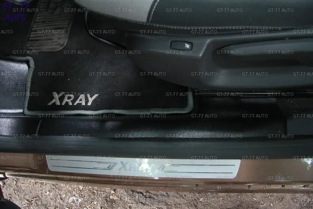 Защитные накладки передних дверных порогов для Lada X-Ray- защитные молдинги 1 комплект / 4 шт Материал для интерьера ABS пластик тюнинг