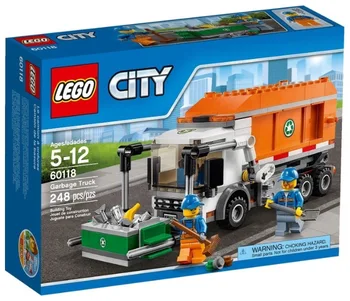 

Designer Lego city garbage truck