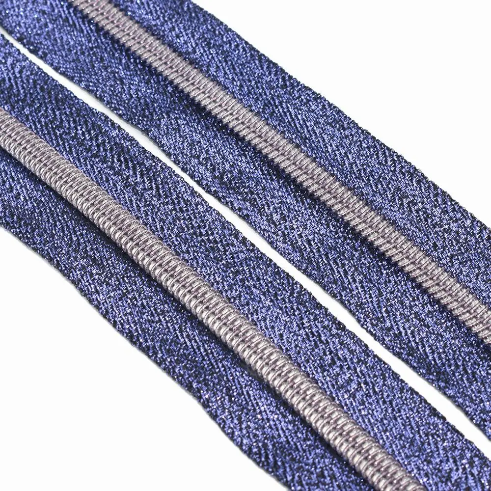 Size #5 Purple Zipper Handbag zipper Plastic Coil Tape by the yard with coil Nylon for Zip | Дом и сад