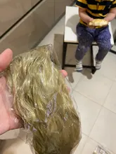 JINKAILI-Peluca de cabello sintético superlarga y Lisa, extensiones de cabello con coleta ondulada resistente al calor