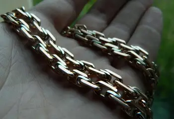 

Silver Chain "Moscow bit". (35 gr) handmade. 925 sterling silver.