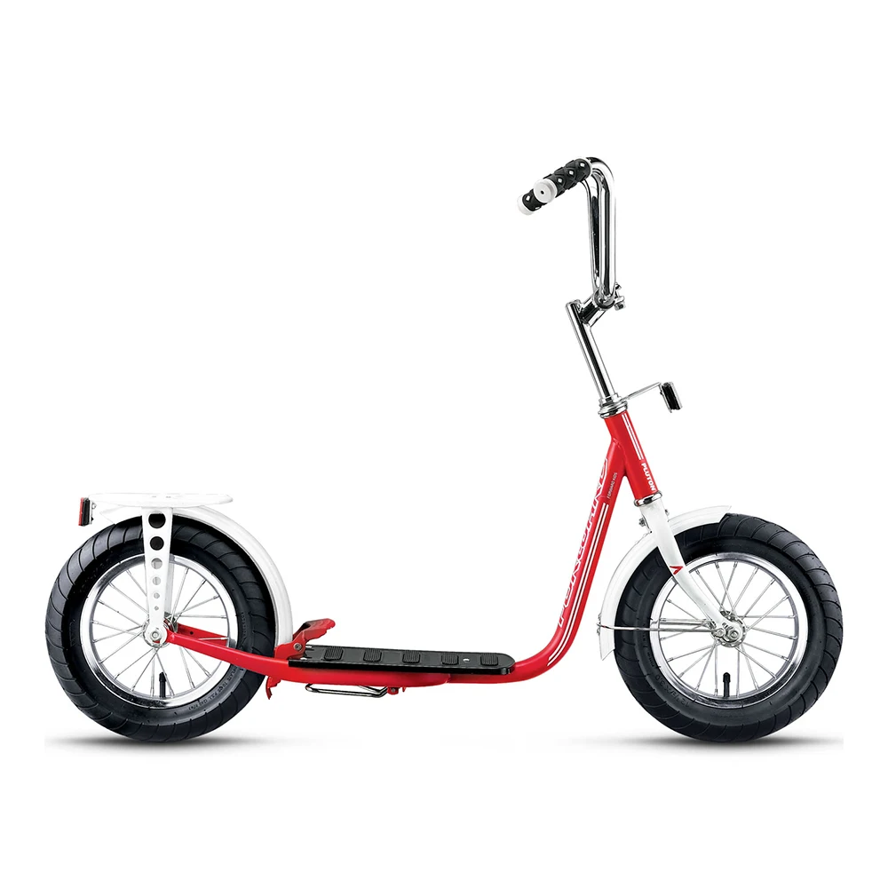 Красный Самокат FORWARD PLUTON(12" 1 ск - Цвет: Красный