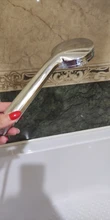 Cabezal de ducha de mano, juego de ducha de lluvia de alta presión, nuevo diseño de filtro de iones negativos para ahorro de agua