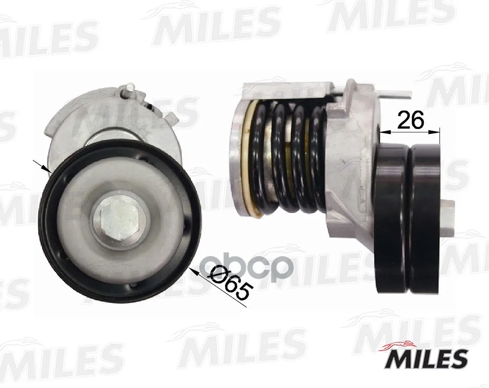 Натяжитель Ремня Приводного Vw Golf/Passat 1.4 Tsi 05- Miles Ag00314 Miles арт. AG00314