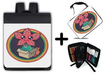 

PACK BACKPACK AND CASE ADOPTS TO DEMOPERRO DEMOPERROS school