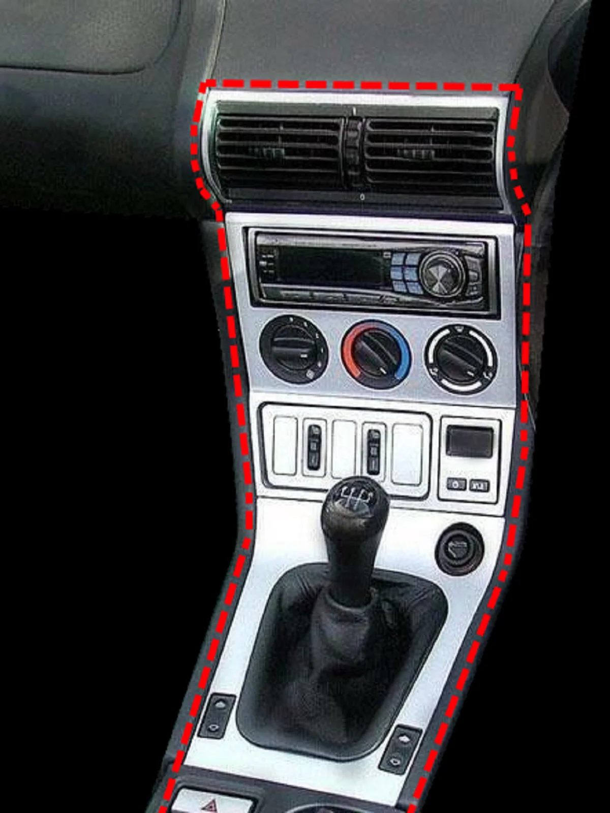 Kit de salpicadero para BMW Z3 1996, pegatinas interiores, adornos, revestimiento, cubierta, decorativo, de coche, protección|Molduras interiores| - AliExpress