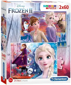 

Puzzles 2x60 Frozen 2 toy store