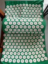 Esterilla para acupresión antideslizante, colchoneta con punta de masajes para el dolor corporal, ejercicios, yoga y pilates, con bolsa de regalo y aplicador