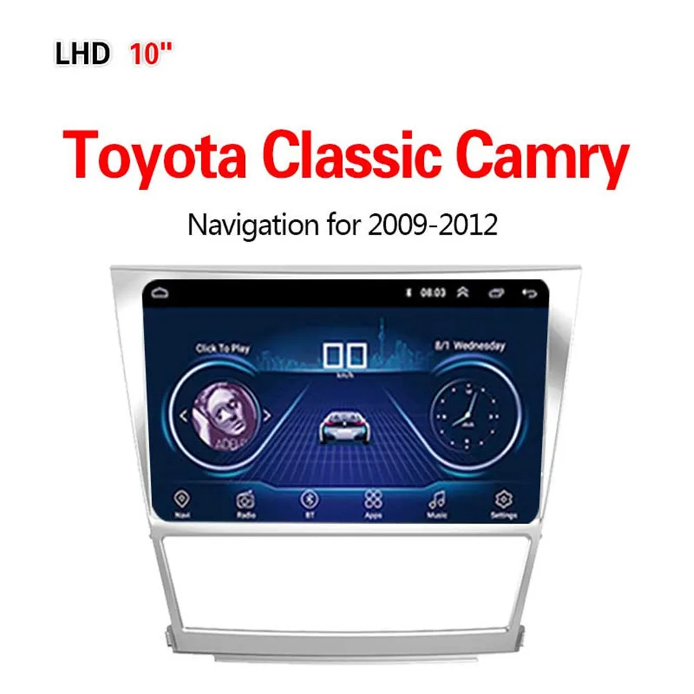 Lionet gps навигация для автомобиля Toyota Classic Camry 2009-2012 10,1 дюймов LT1005Y - Размер экрана, дюймов: WIFI 1G16G