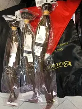 Hueso recto Highligh mechones con cierre brasileño extensiones de pelo ondulado mechones con cierre extensiones de cabello humano mechones con cierre cabello Remy