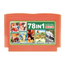 Сборник 78 игр для Денди с F-1 Race.  BS605