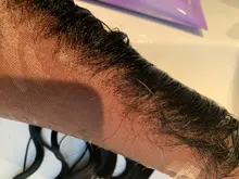 Extensiones de pelo humano Remy para mujeres negras, accesorio Invisible con cierre Frontal de malla HD, 5x5, encaje de encaje predespuntado