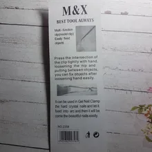 1pc pinzas de uñas artísticas de acero inoxidable acción cruzada pinzas multifuncional en forma de Clip de manicura curva alicate para uñas herramientas